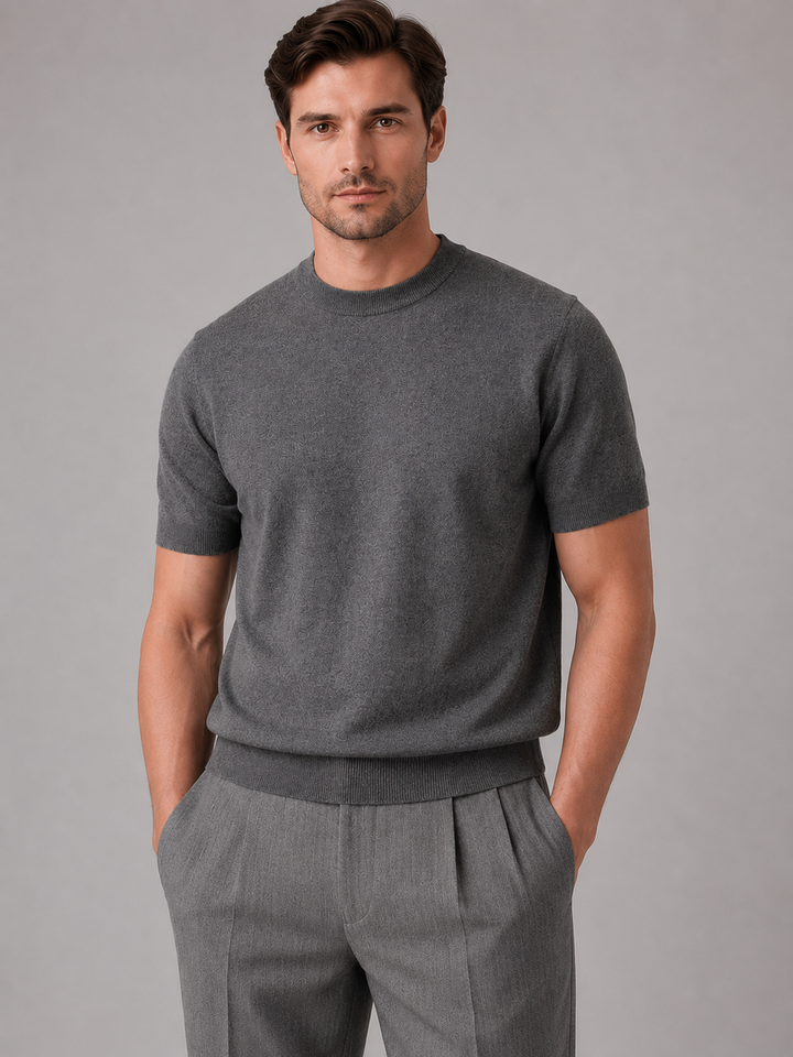 Nico | Herren Kurzarmshirt mit Rundhalsausschnitt