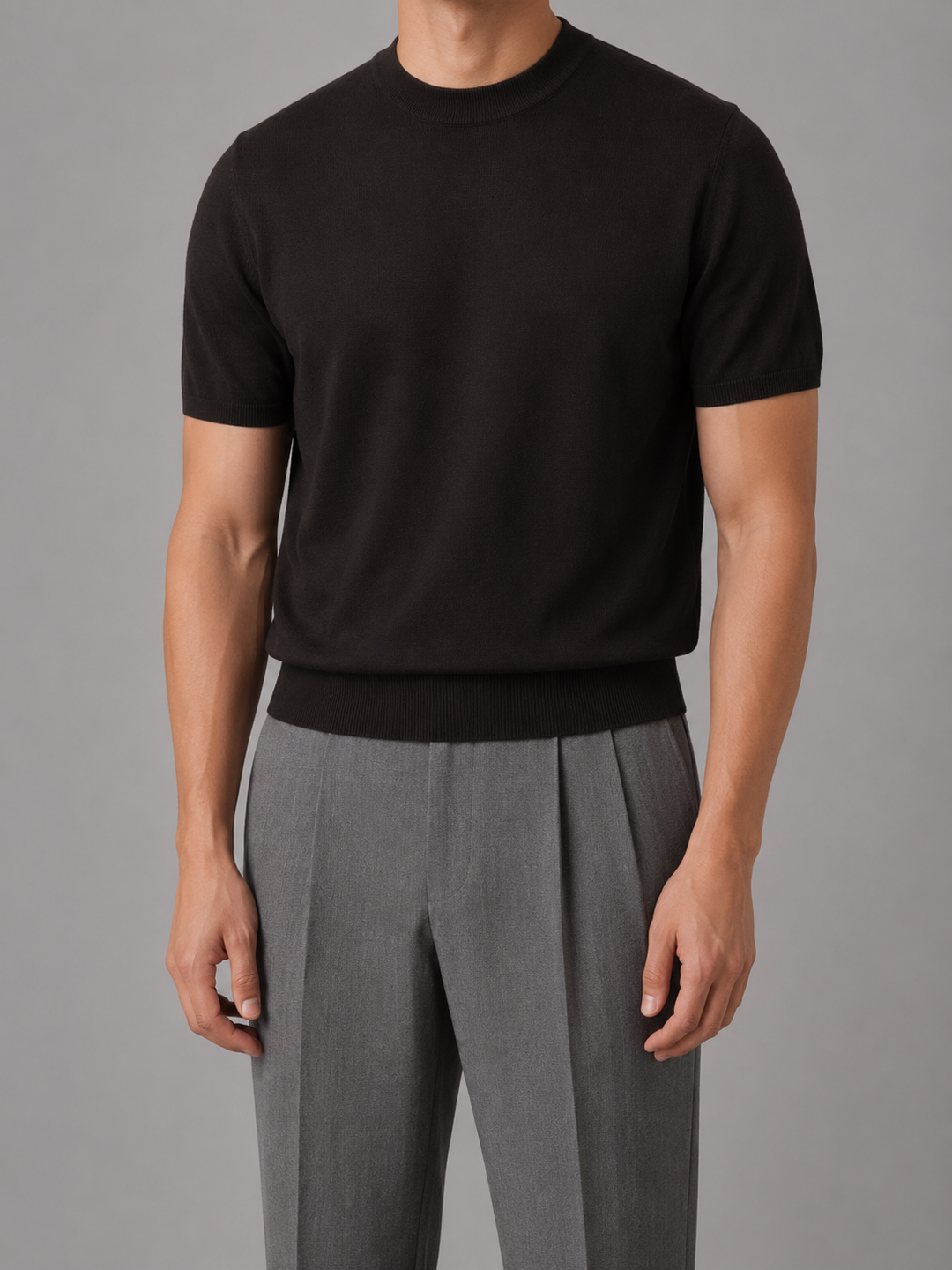 Nico | Herren Kurzarmshirt mit Rundhalsausschnitt