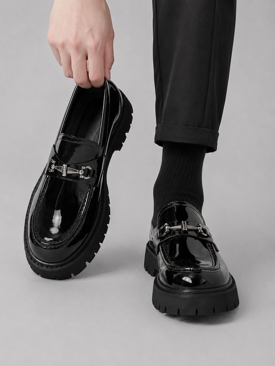Vincent | Herren Slipper mit Profilsohle