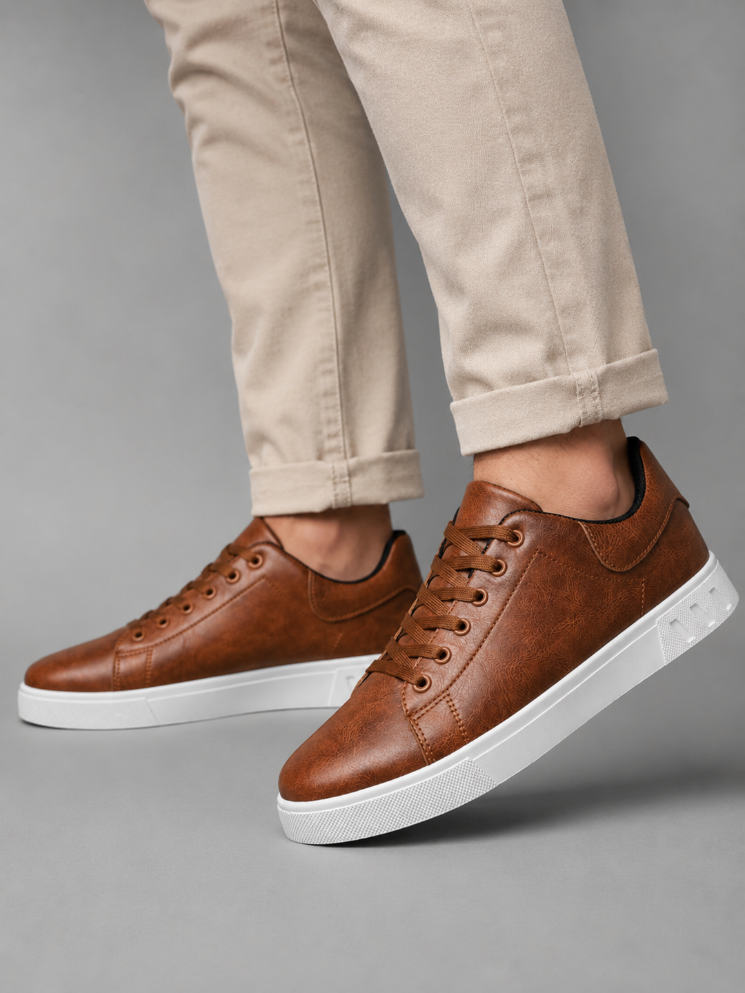 Damian | Herren Sneaker mit Kontrastsohle