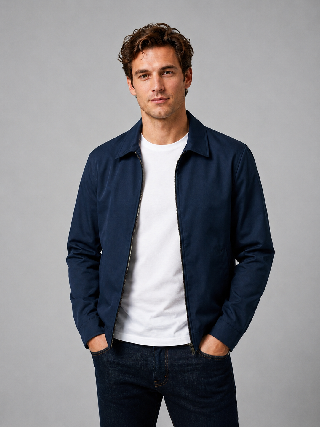 Levin | Herren Jacke mit Reißverschluss