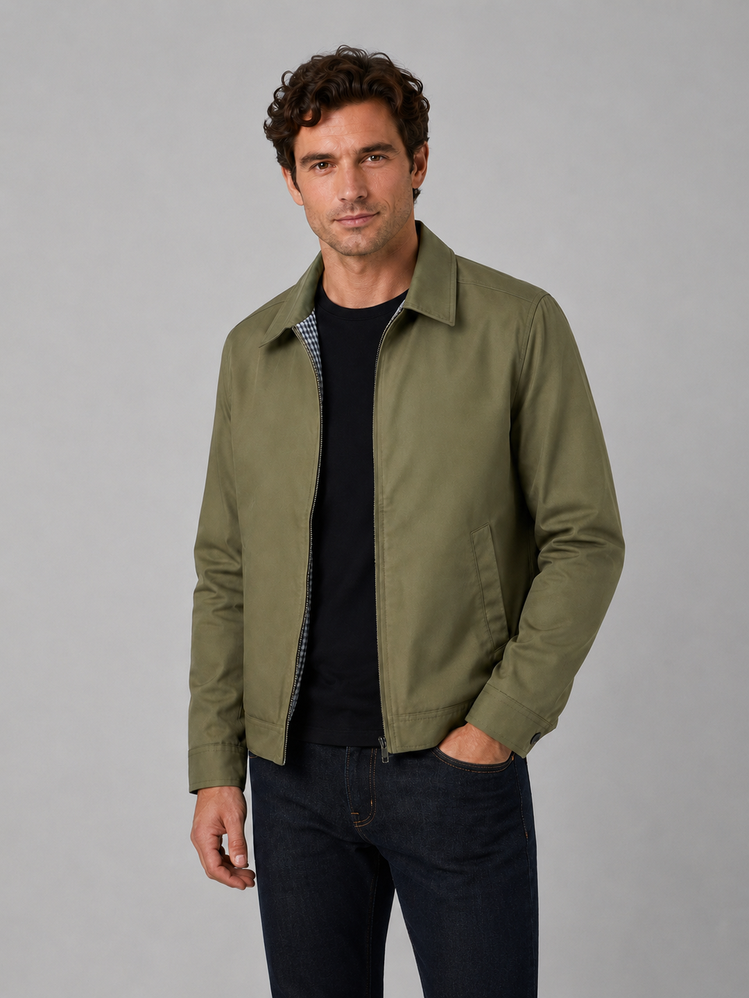 Levin | Herren Jacke mit Reißverschluss