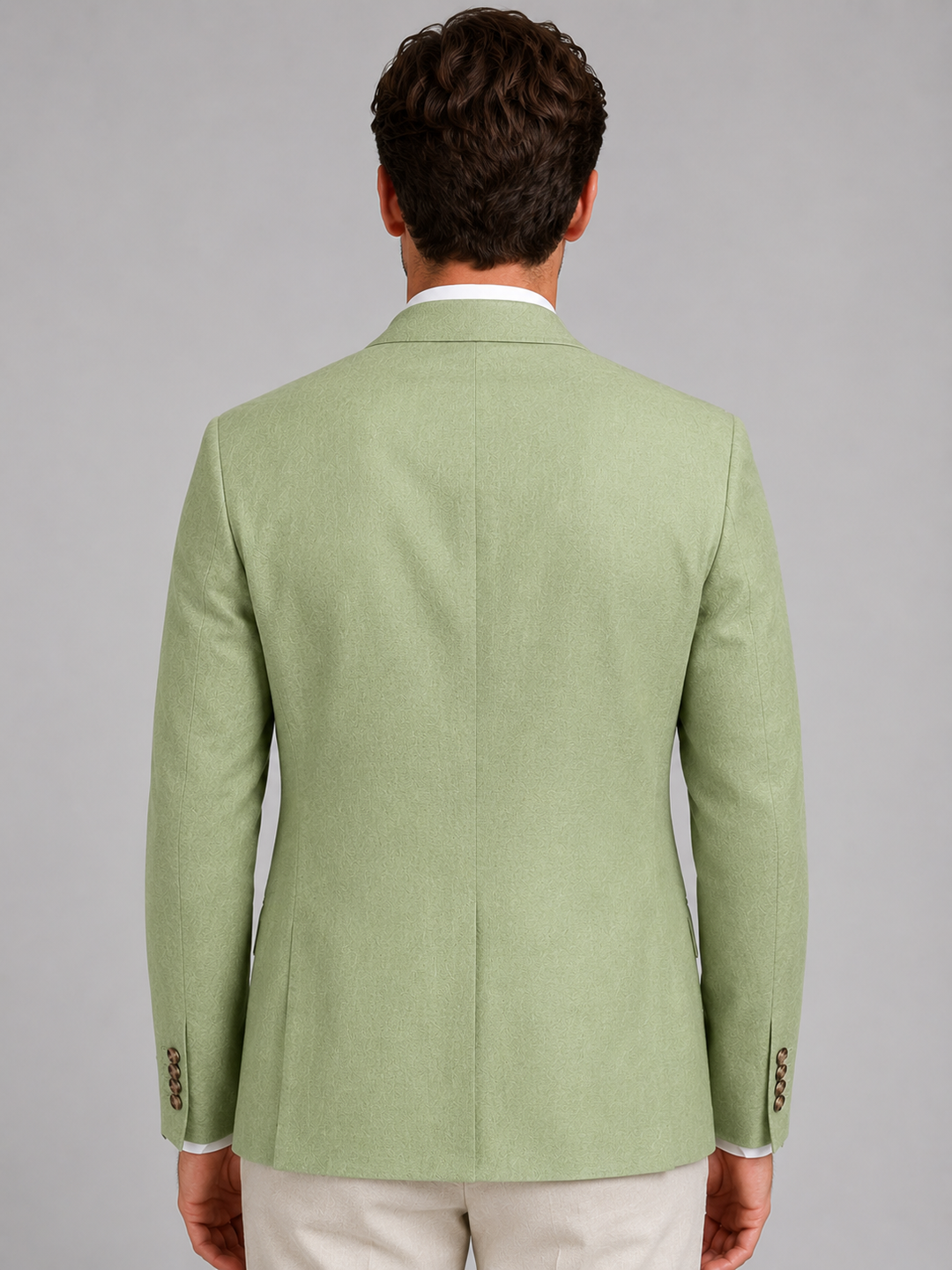 Felix | Herren Sommerblazer im Leinen-Look mit taillierter Passform