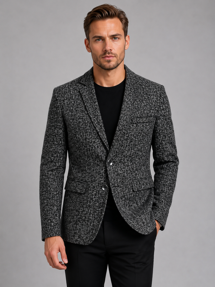 Gregor | Herren Slim Fit Blazer mit Reverskragen