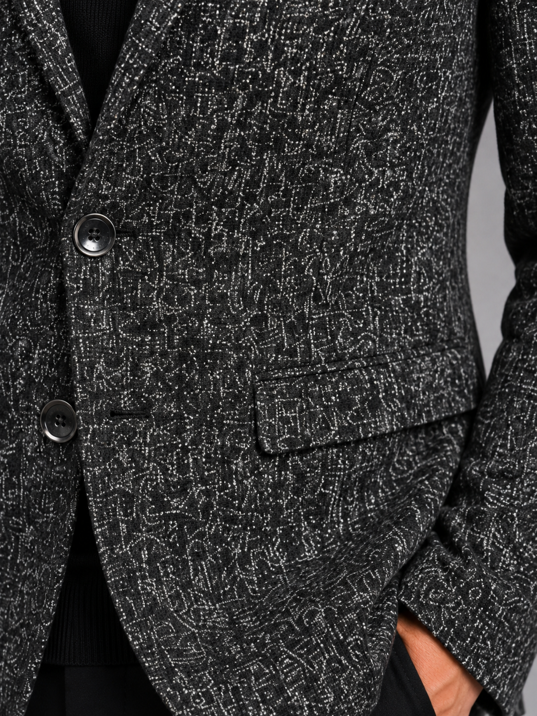 Gregor | Herren Slim Fit Blazer mit Reverskragen