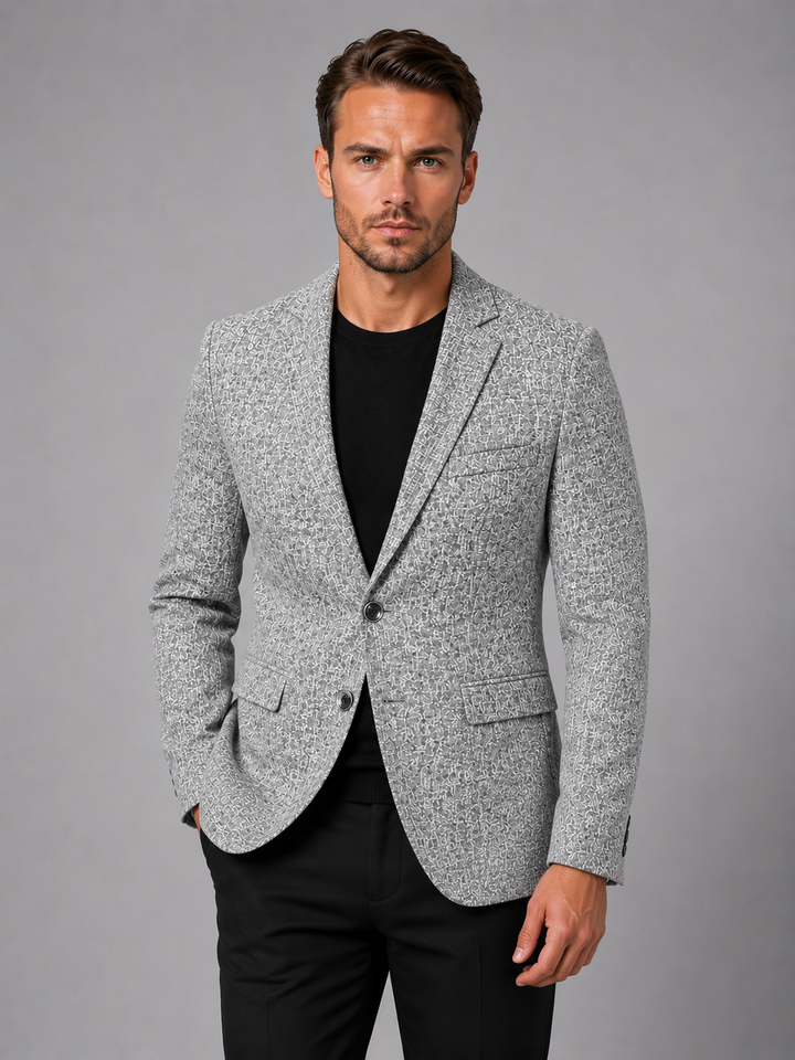Gregor | Herren Slim Fit Blazer mit Reverskragen