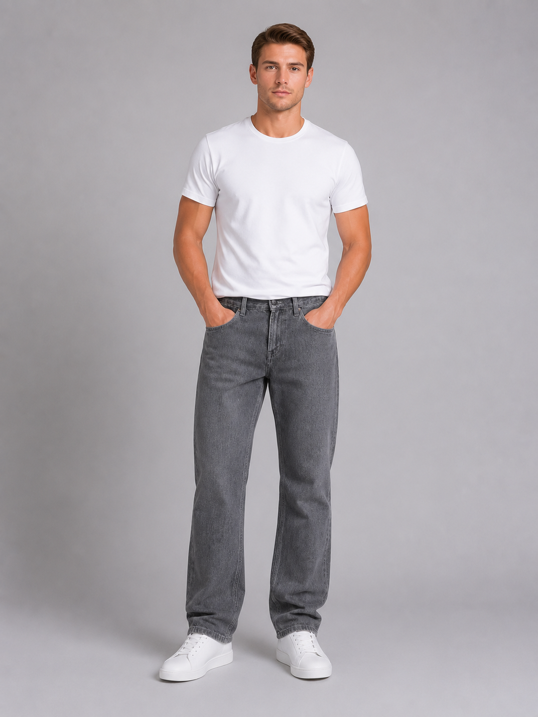 David | Herren Jeans mit geradem Bein