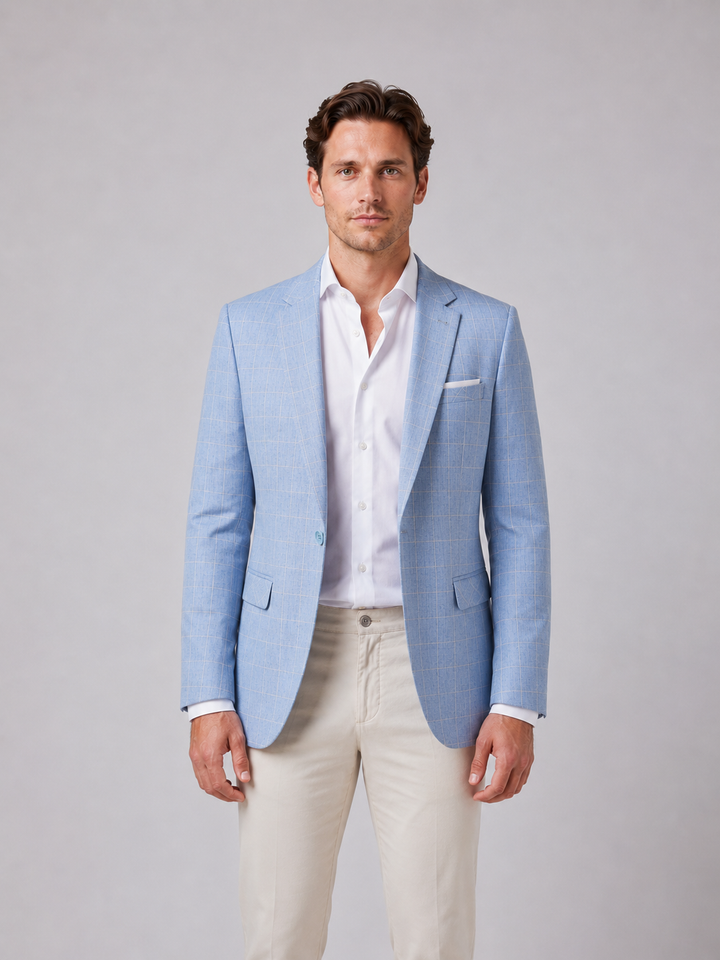 Frederik | Herren Blazer mit Karomuster