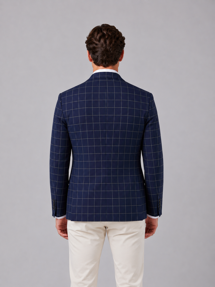Frederik | Herren Blazer mit Karomuster