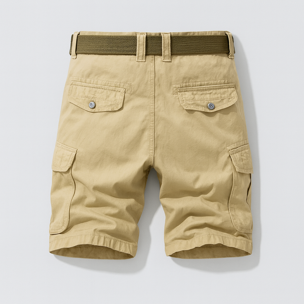 Rico | Herren Cargo Shorts mit Gürtel