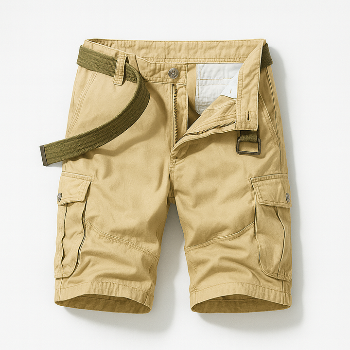 Rico | Herren Cargo Shorts mit Gürtel