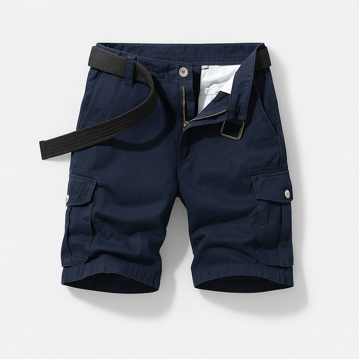 Rico | Herren Cargo Shorts mit Gürtel