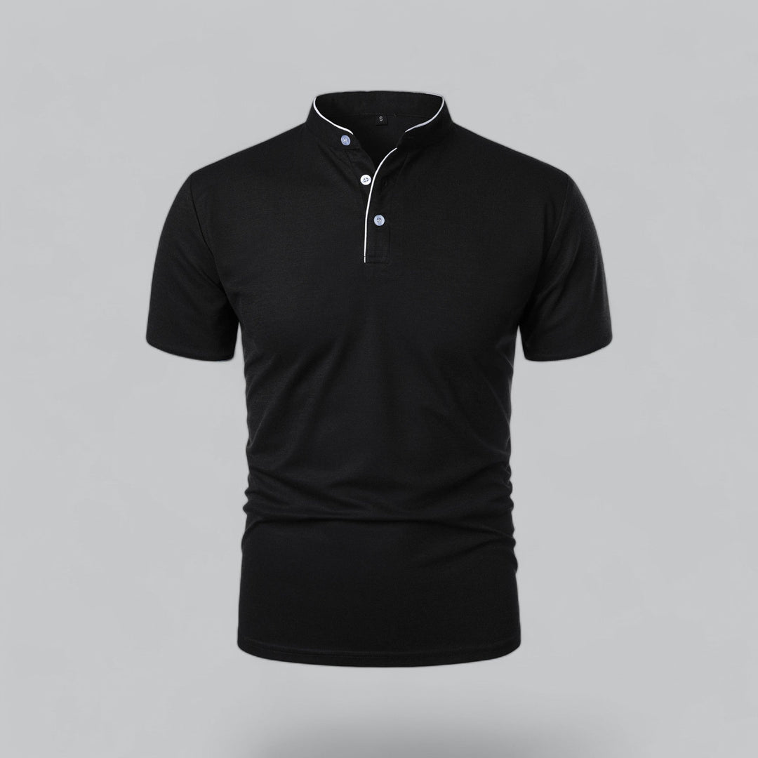 Timo | Herren Polo Shirt mit Stehkragen