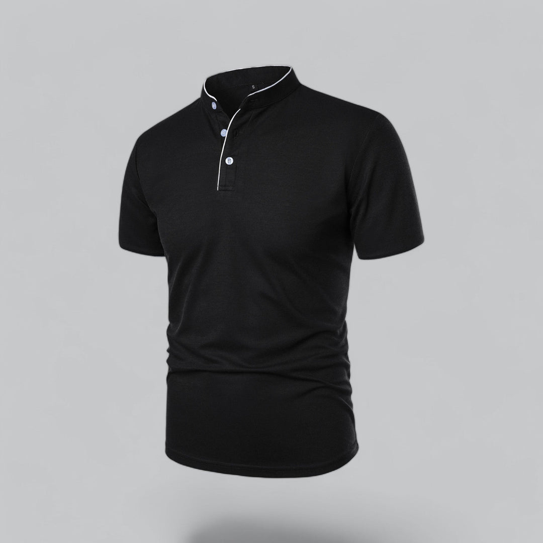 Timo | Herren Polo Shirt mit Stehkragen