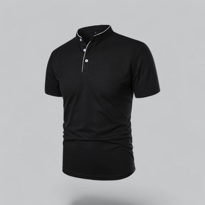 Timo | Herren Polo Shirt mit Stehkragen