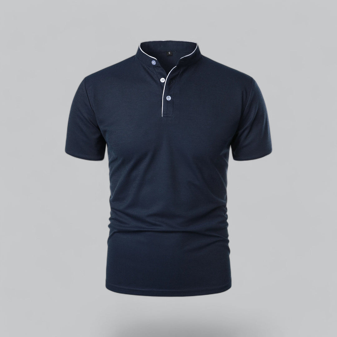 Timo | Herren Polo Shirt mit Stehkragen
