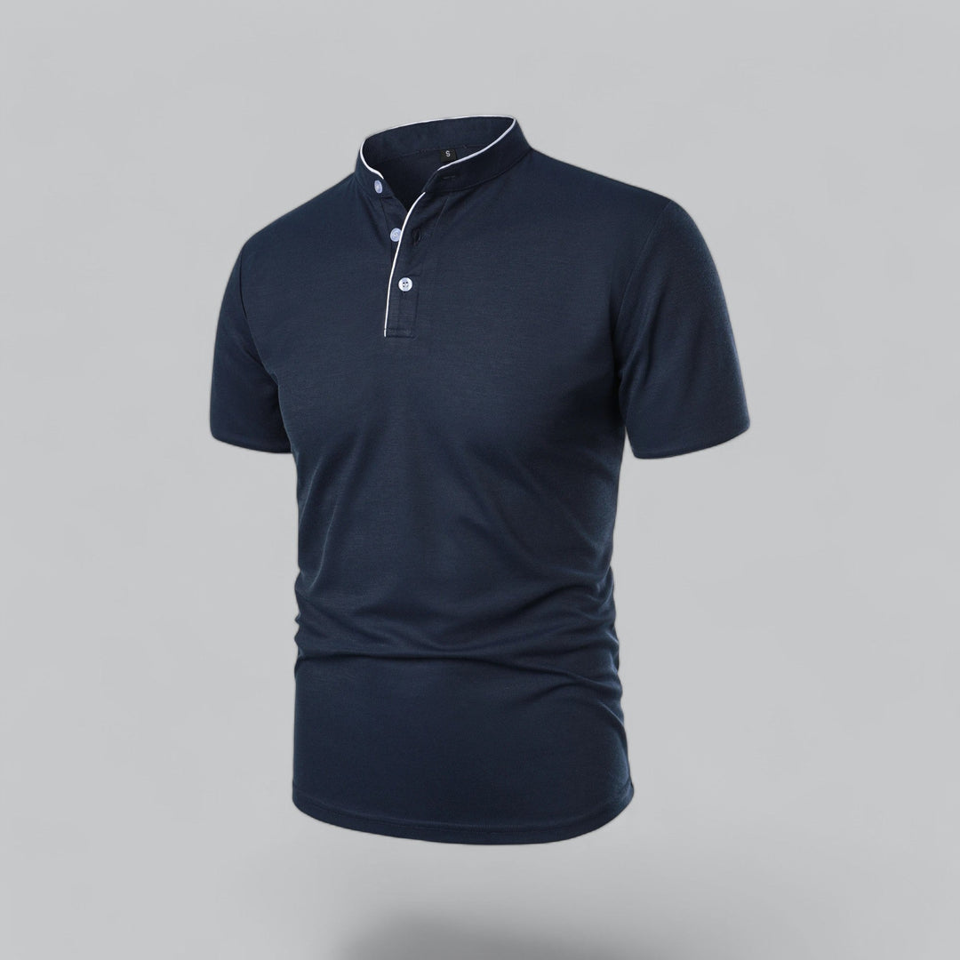 Timo | Herren Polo Shirt mit Stehkragen