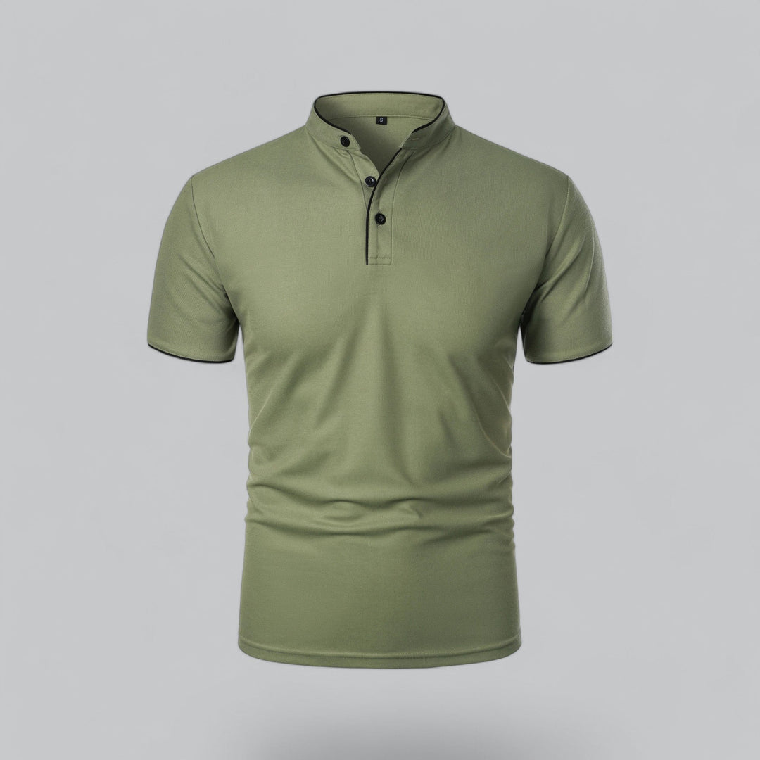 Timo | Herren Polo Shirt mit Stehkragen