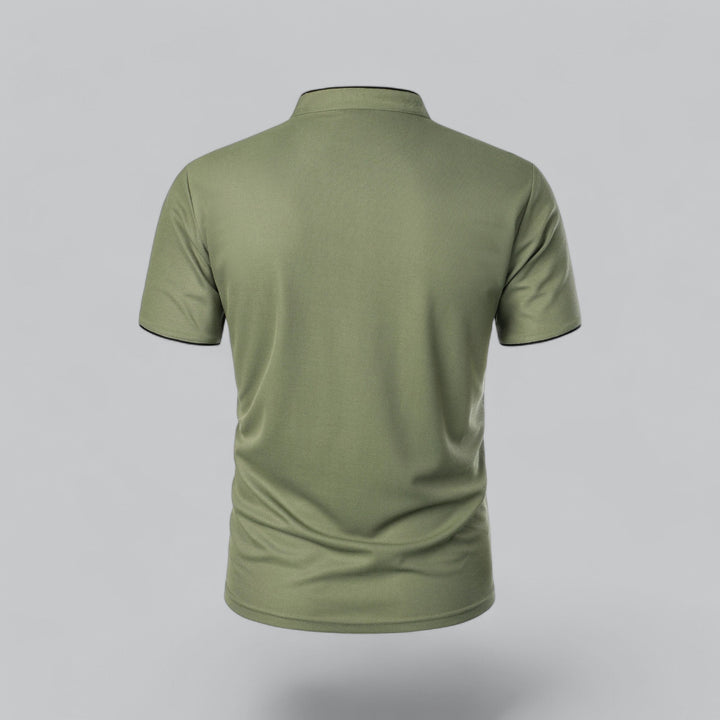 Timo | Herren Polo Shirt mit Stehkragen