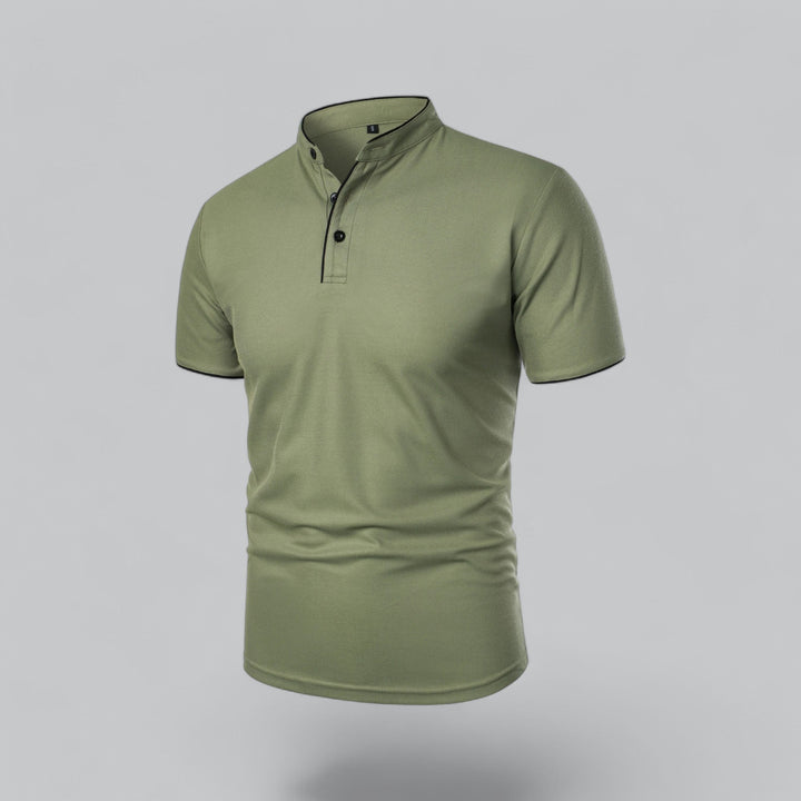 Timo | Herren Polo Shirt mit Stehkragen