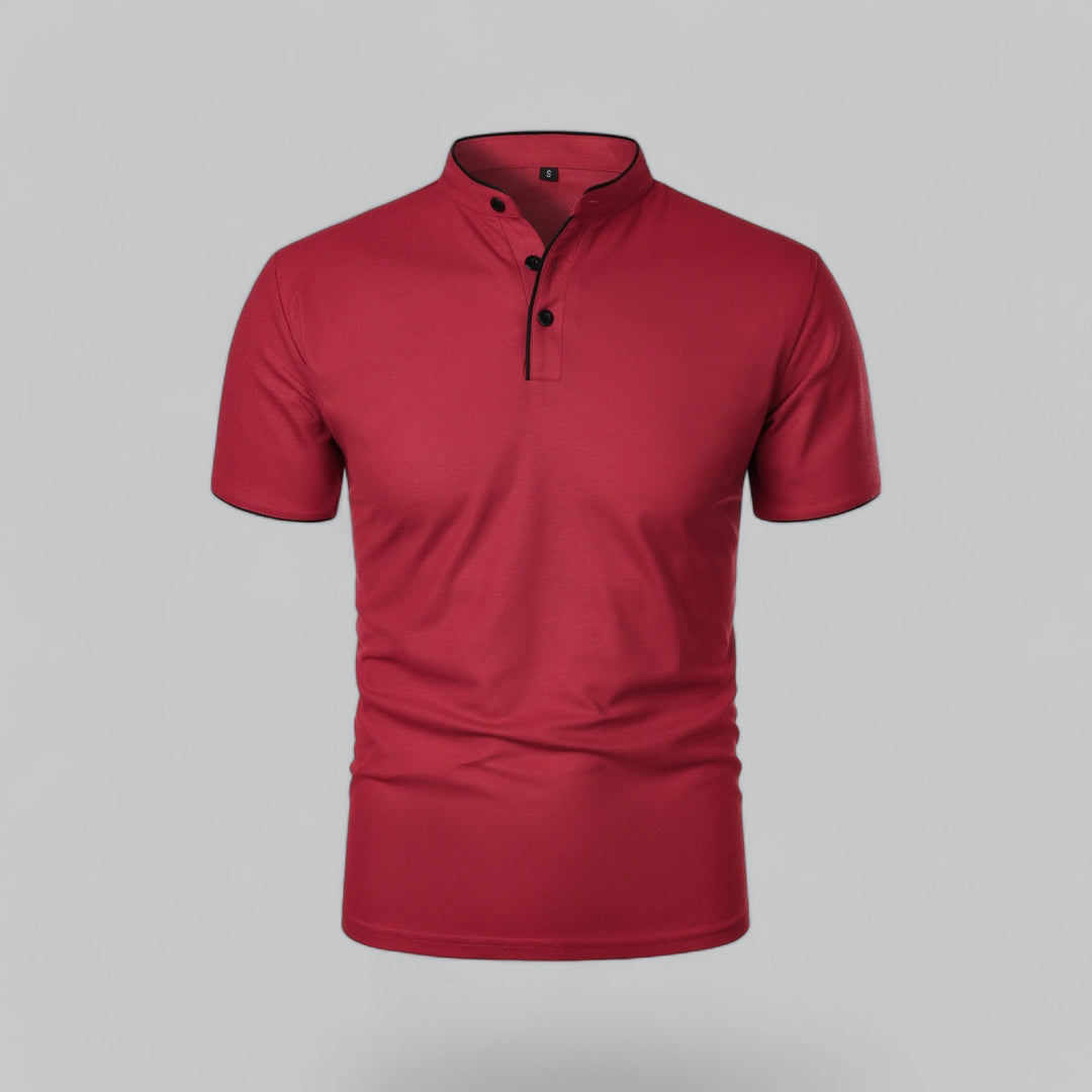 Timo | Herren Polo Shirt mit Stehkragen