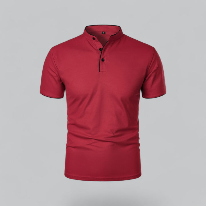 Timo | Herren Polo Shirt mit Stehkragen