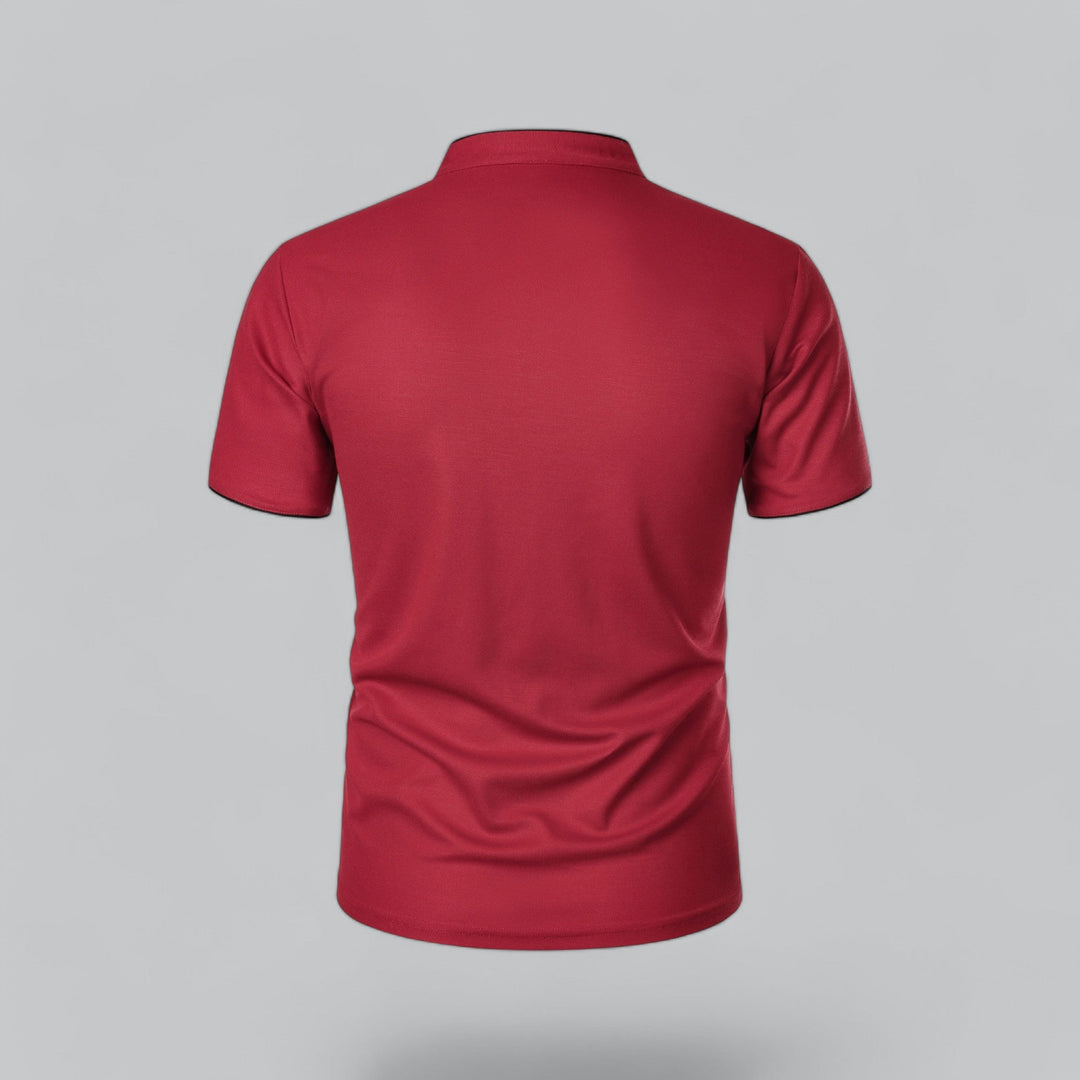 Timo | Herren Polo Shirt mit Stehkragen