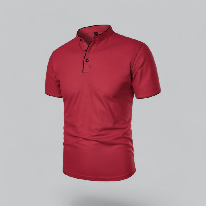 Timo | Herren Polo Shirt mit Stehkragen