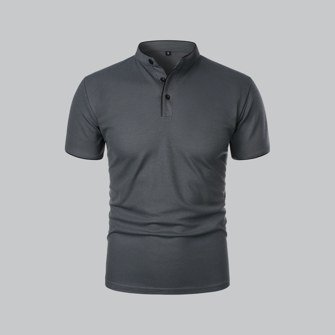 Timo | Herren Polo Shirt mit Stehkragen