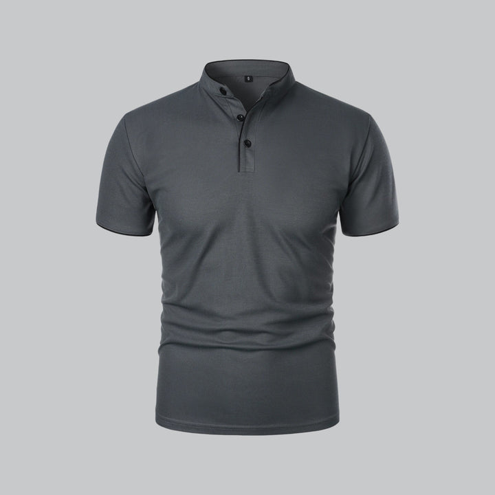 Timo | Herren Polo Shirt mit Stehkragen