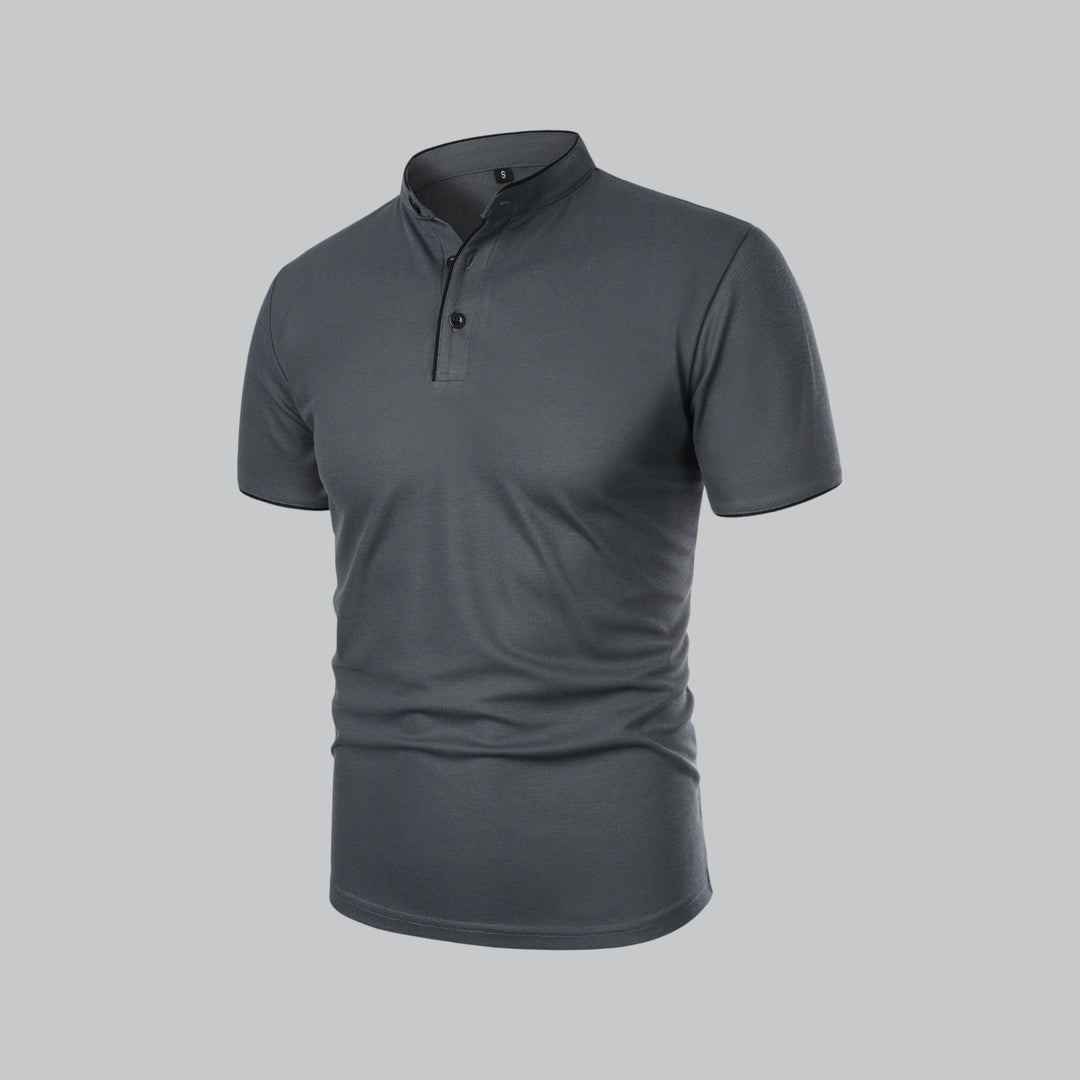 Timo | Herren Polo Shirt mit Stehkragen