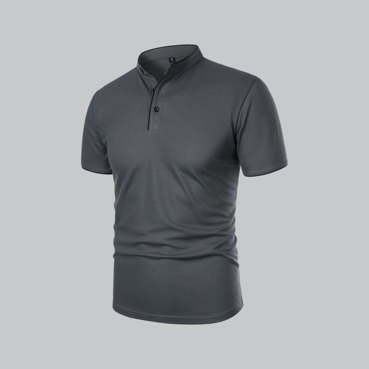 Timo | Herren Polo Shirt mit Stehkragen