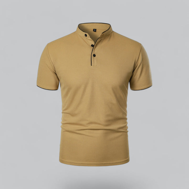 Timo | Herren Polo Shirt mit Stehkragen