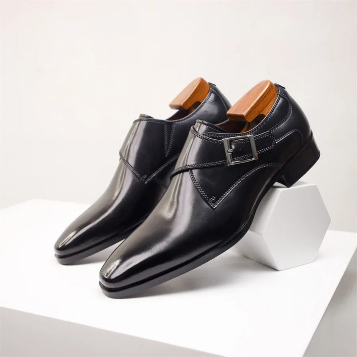 Leandro | Men's Monk Loafer with Buckle