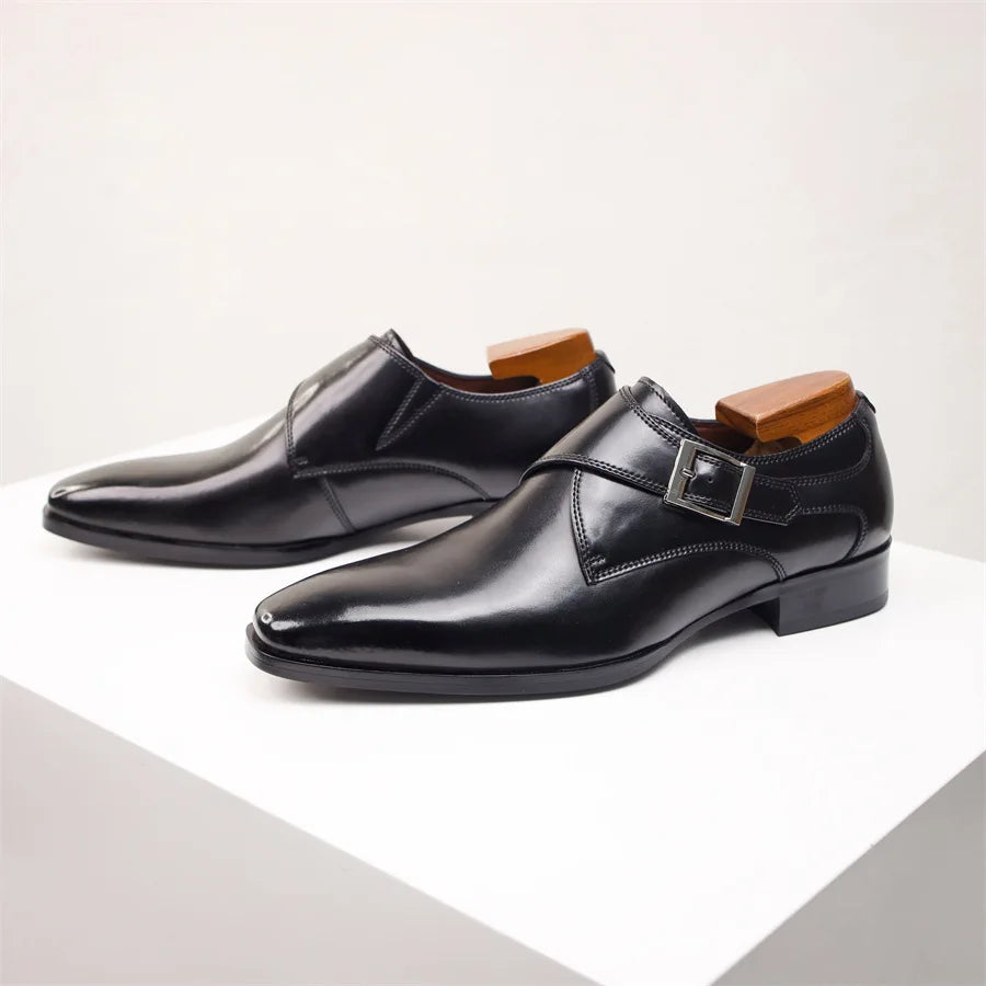 Leandro | Men's Monk Loafer with Buckle