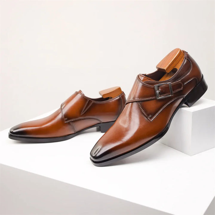 Leandro | Men's Monk Loafer with Buckle