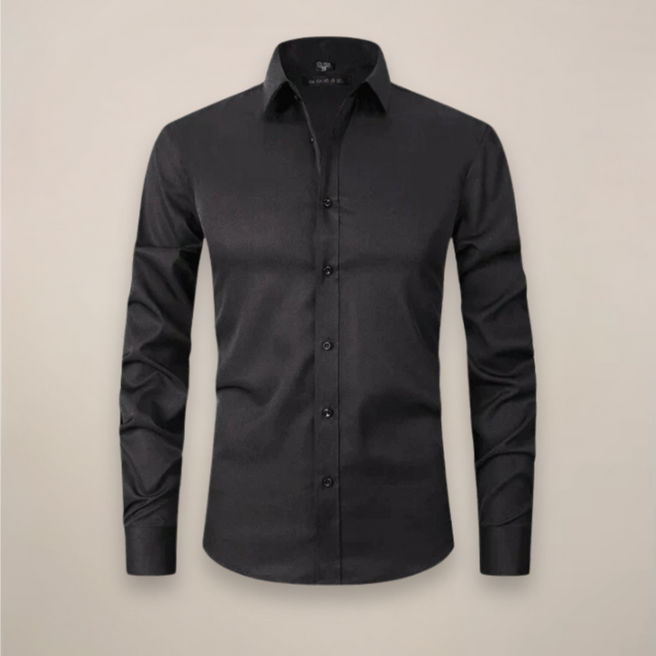 Adrian | Herren Langarmhemd im Vintage-Stil