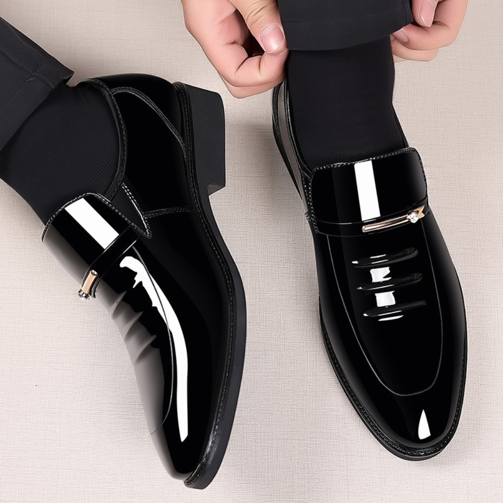 Marcus | Herren Lackleder Loafer