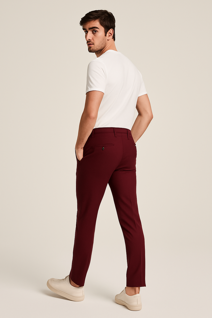 Leonard | Herren Stoffhose Slim Fit