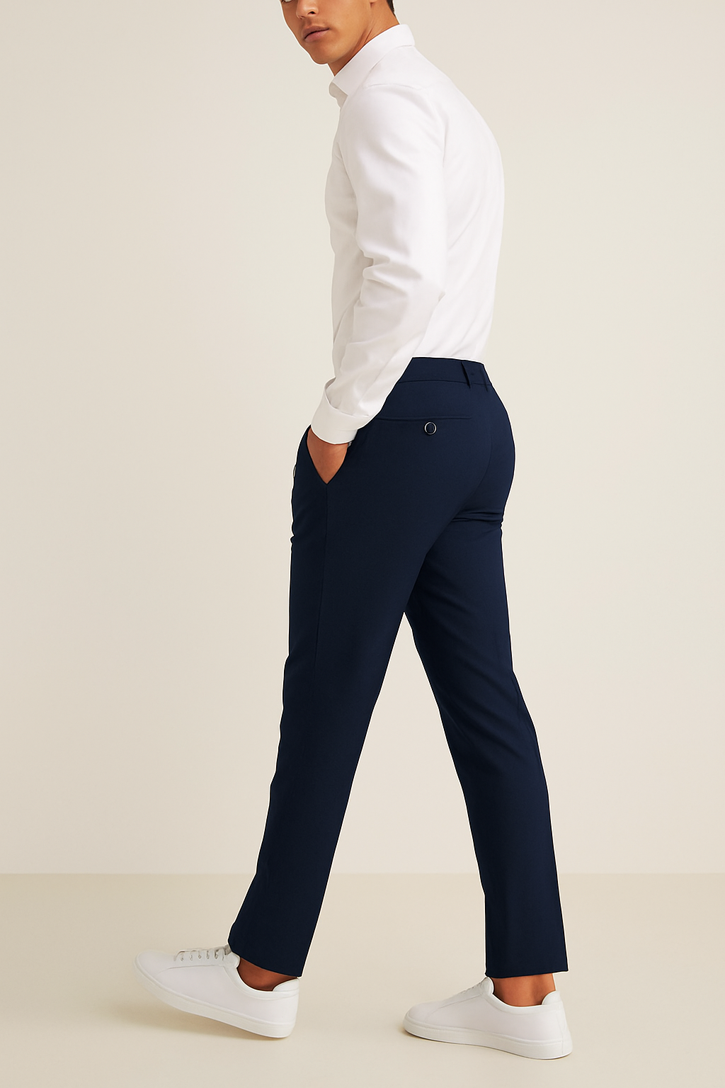 Leonard | Herren Stoffhose Slim Fit