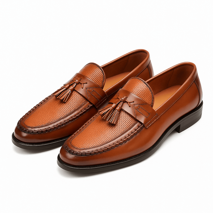 Simon | Herren Slipper mit Quasten