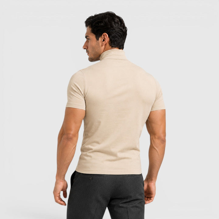 Julian | Men's Mock-Neck T-Shirt