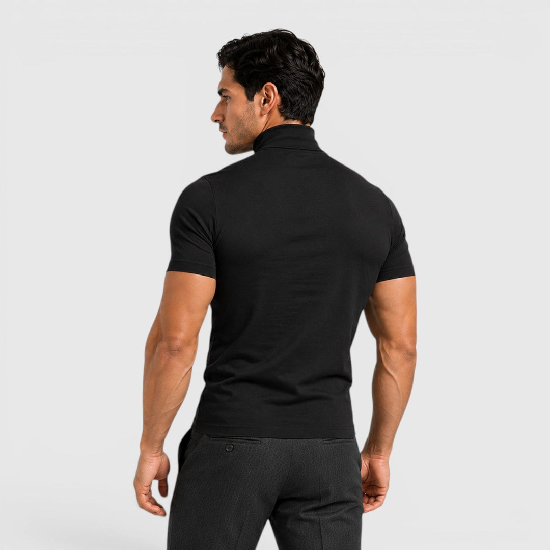 Julian | Men's Mock-Neck T-Shirt