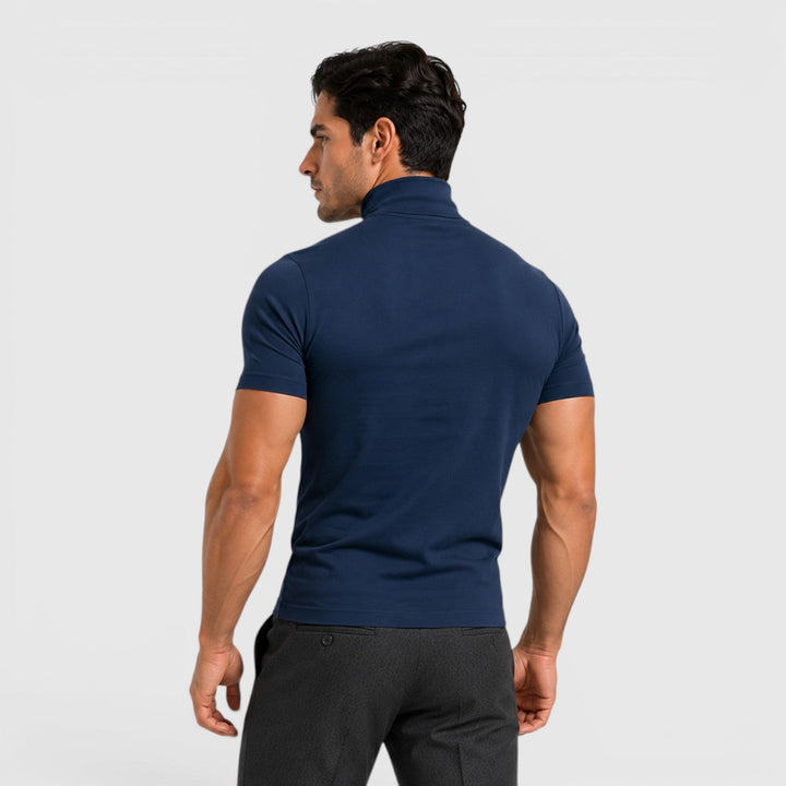 Julian | Men's Mock-Neck T-Shirt