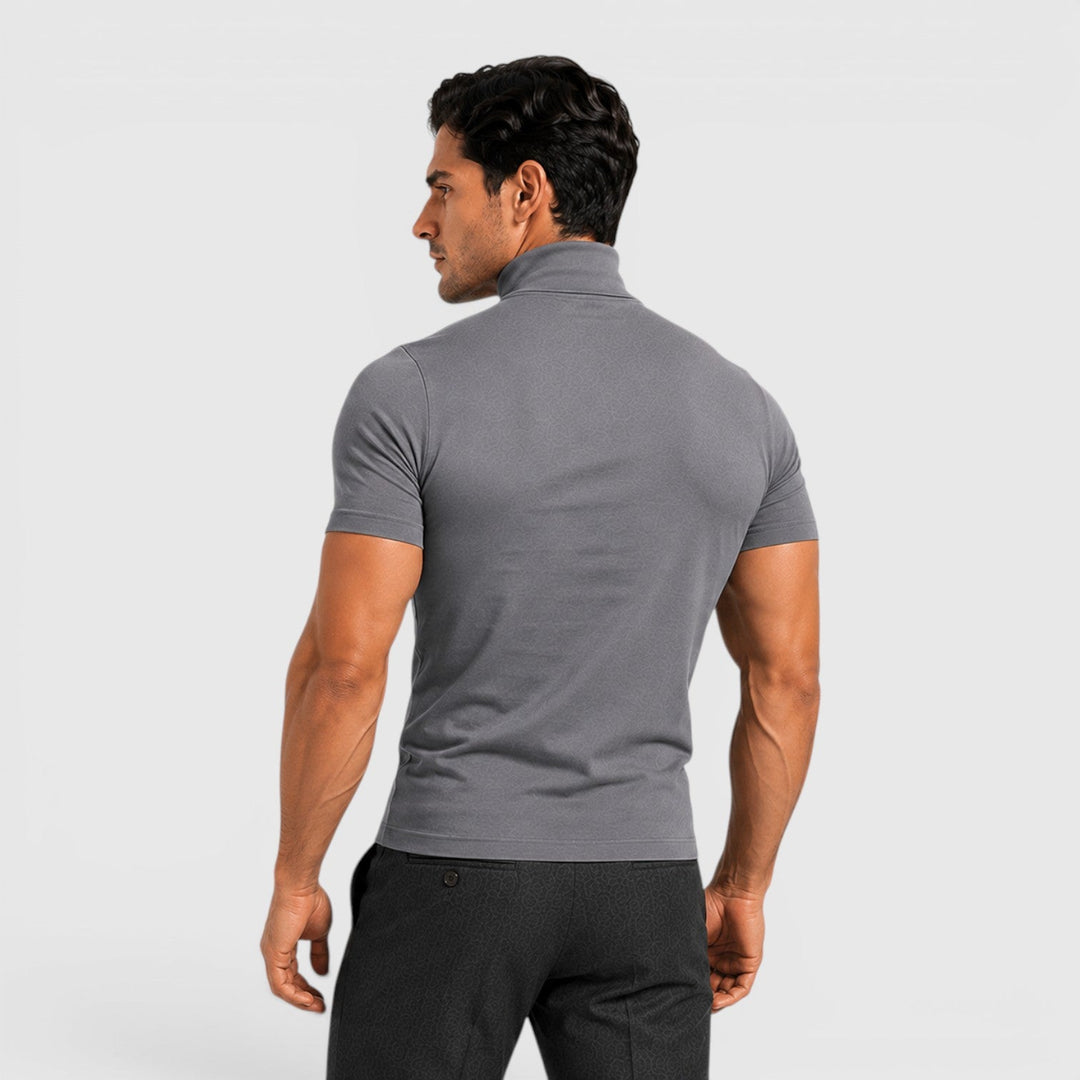 Julian | Men's Mock-Neck T-Shirt