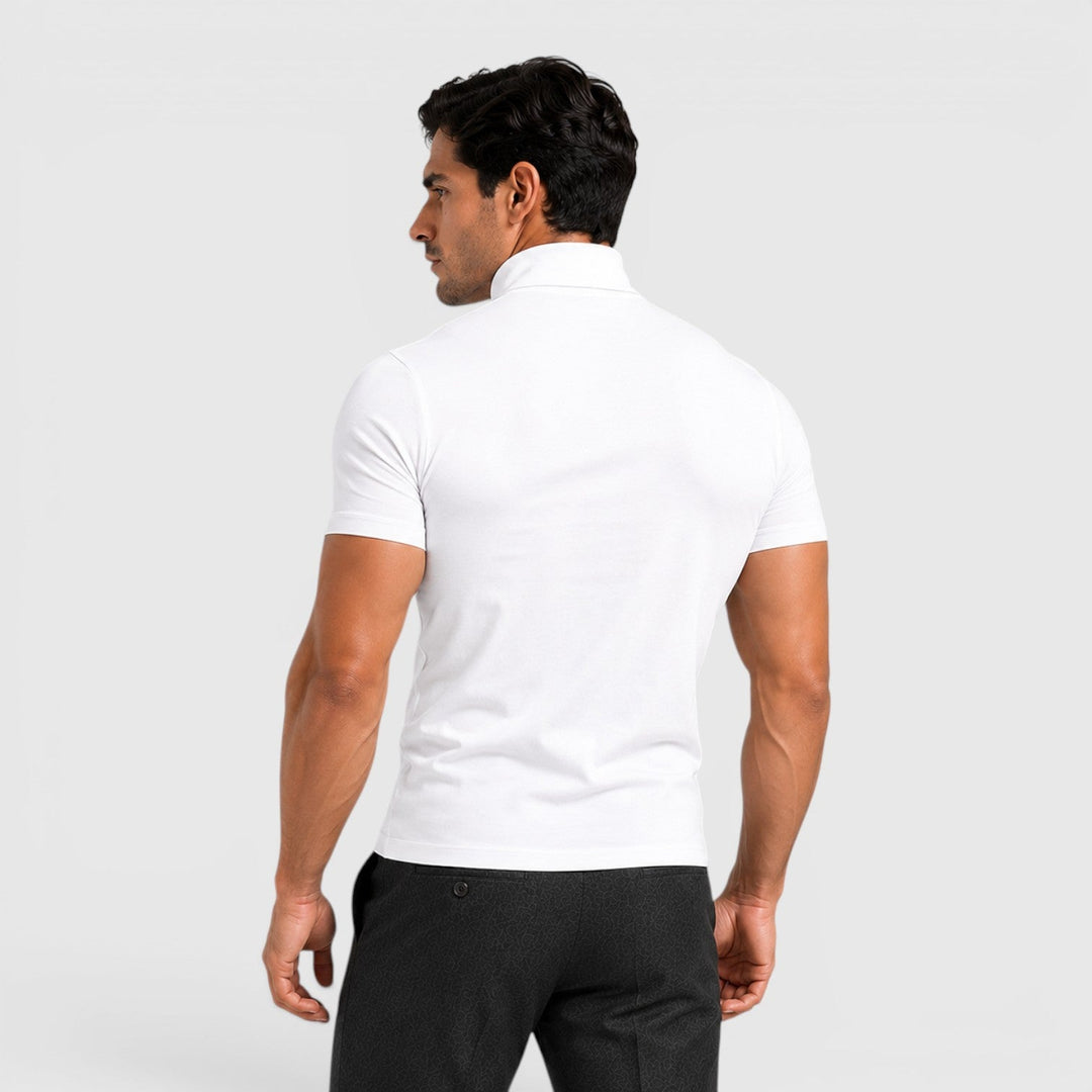 Julian | Men's Mock-Neck T-Shirt