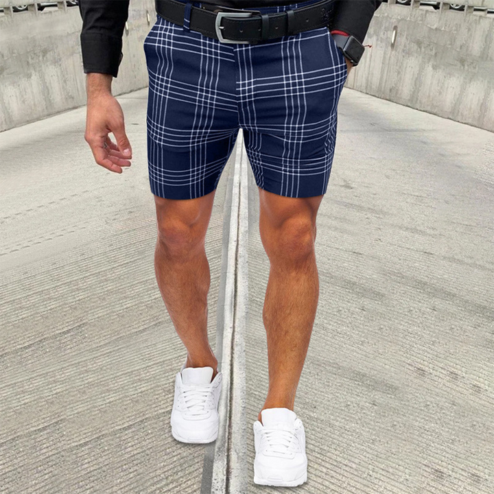 Lukas | Slim Fit Checked Shorts