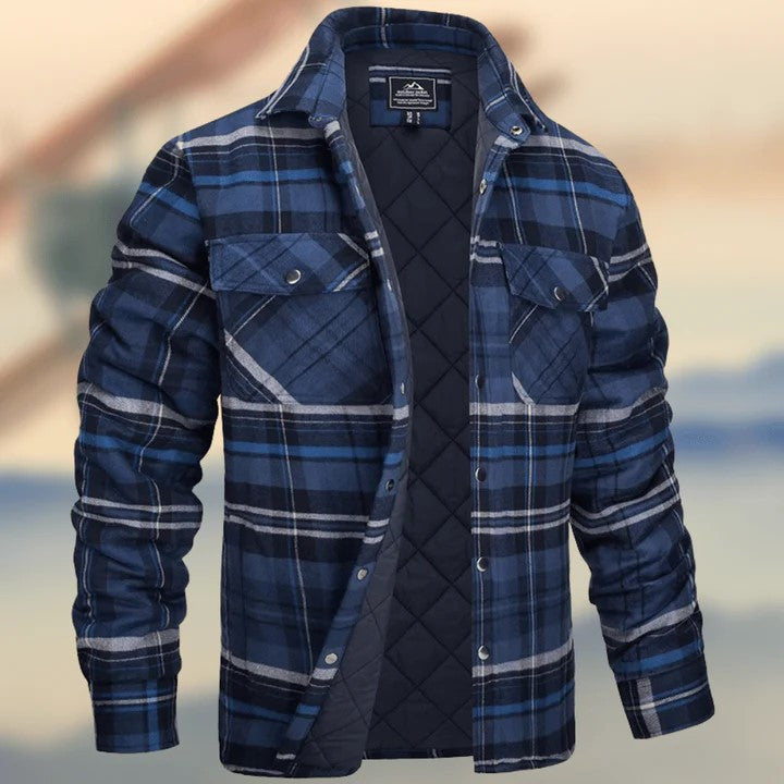 Bjorn | Herren Holzfällerjacke mit Karomuster