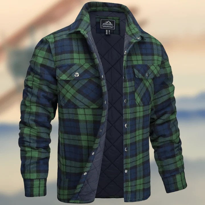 Bjorn | Herren Holzfällerjacke mit Karomuster