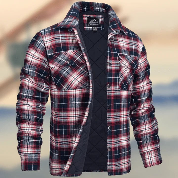 Bjorn | Herren Holzfällerjacke mit Karomuster